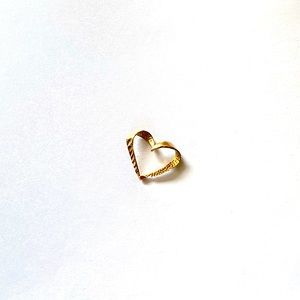 10K gold heart pendant